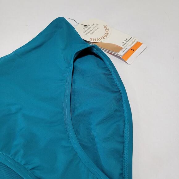 Coco Reef Contours High-Waist Bikini Bottoms Teal Cove NWT Size Small - Picture 5 of 10